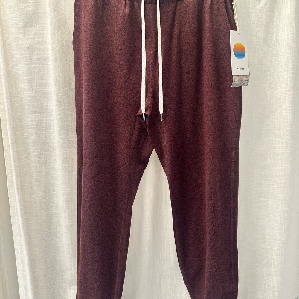 Vuori Maroon Dream Knit Jogger